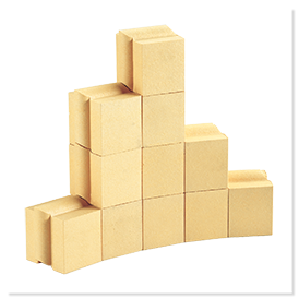 Refractory Brick for High Temperature Insulation and Glass Contact