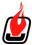 zircoa - flame graphic icon